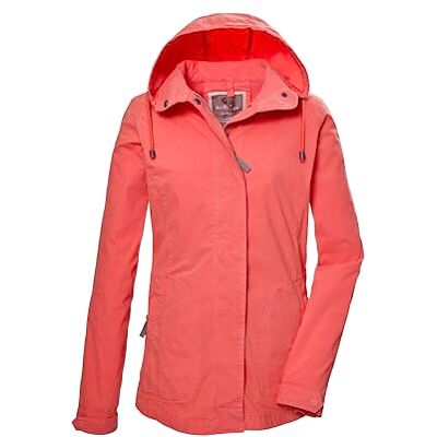 G.I.G.A. DX Damen Jacke/Übergangsjacke mit Kapuze GS 17 WMN JCKT GOTS, koralle, 44, 42661-000 G.I.G.A. DX Damen Jacke/Übergangsjacke mit Kapuze GS 17 WMN JCKT GOTS, koralle, 44, 42661-000