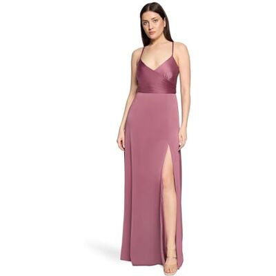 Vera Mont Damen Abendkleid mit V-Ausschnitt 34, Sweet Bloom Vera Mont Damen Abendkleid mit V-Ausschnitt 34, Sweet Bloom