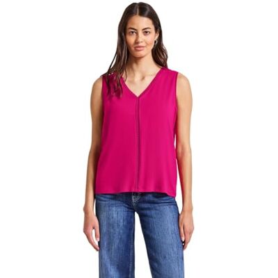 Street One Jersey-Top mit Häkeldetails Street One Jersey-Top mit Häkeldetails