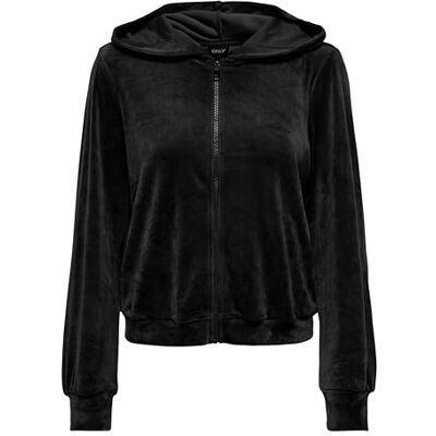 ONLY Damen Bekleidung Sweatshirt Schwarz 15299670, Schwarz, M ONLY Damen Bekleidung Sweatshirt Schwarz 15299670, Schwarz, M