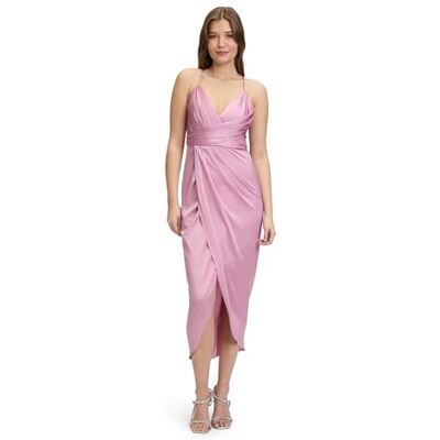 Vera Mont Damen Abendkleid mit Raffung 38, Peony Blush Vera Mont Damen Abendkleid mit Raffung 38, Peony Blush