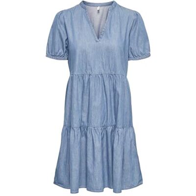 ONLY Onlnova Azure S/S Thea Dress WVN ONLY Onlnova Azure S/S Thea Dress WVN