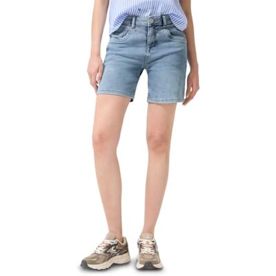 Street One Studio Jeansshorts Light Blue Random Washed 31 Street One Studio Jeansshorts Light Blue Random Washed 31