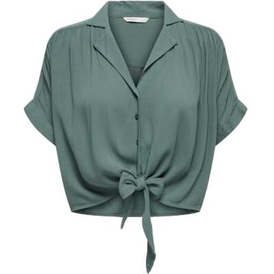 ONLY Onlpaula Life S/S Tie Shirt WVN Noos ONLY Onlpaula Life S/S Tie Shirt WVN Noos