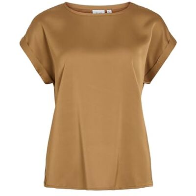 Vila Viellette S/S Satin Top Noos Vila Viellette S/S Satin Top Noos
