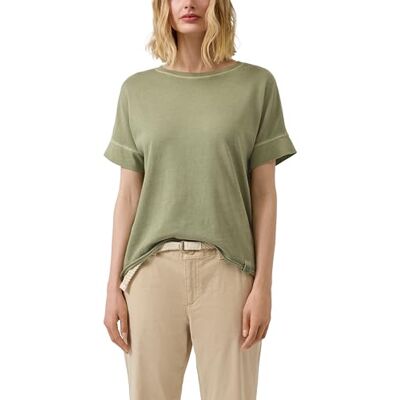 s.Oliver T-Shirt im Relaxed Fit mit Garment Dye und offenem Saum s.Oliver T-Shirt im Relaxed Fit mit Garment Dye und offenem Saum
