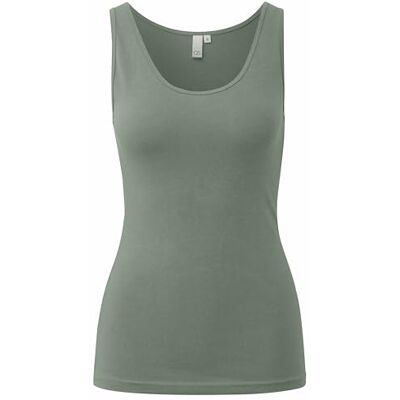 QS Damen T-Shirt 2175379 Green XXL QS Damen T-Shirt 2175379 Green XXL