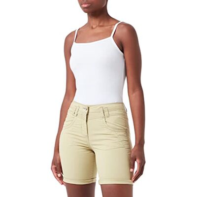 TOM TAILOR Damen Chino Bermuda Shorts 1031730, 28725 Light Moderate Olive, 32 TOM TAILOR Damen Chino Bermuda Shorts 1031730, 28725 Light Moderate Olive, 32