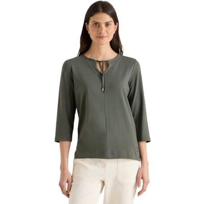 Cecil 3/4-Arm Shirt mit Split Neck Cecil 3/4-Arm Shirt mit Split Neck