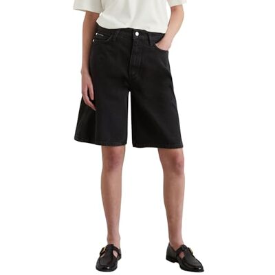 Marc O' Polo Denim Damen Jeanshose kurz High Waist, Schwarz (Black Multi 20), 33 Marc O' Polo Denim Damen Jeanshose kurz High Waist, Schwarz (Black Multi 20), 33