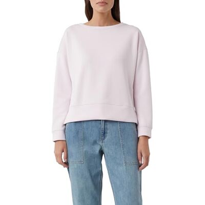 Comma Weiches Sweatshirt mit Logo-Stickerei Comma Weiches Sweatshirt mit Logo-Stickerei