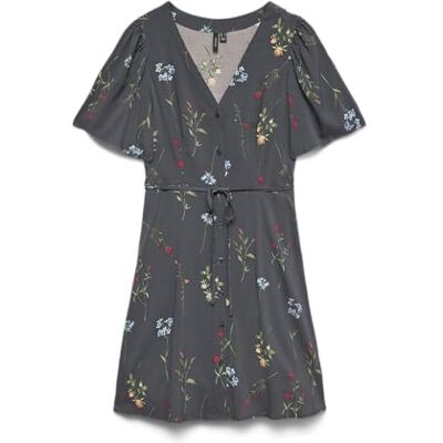 VERO MODA Vmalba Ss Short Dress WVN Noos VERO MODA Vmalba Ss Short Dress WVN Noos
