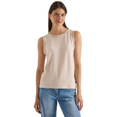 Cecil Top mit U-Boot-Ausschnitt und Spitzendetails Cecil Top mit U-Boot-Ausschnitt und Spitzendetails