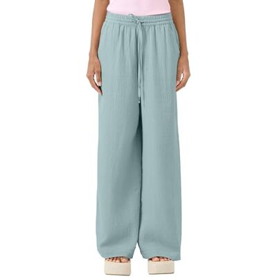 QS Damen Pants 2175399 6147 Blue Green 38 QS Damen Pants 2175399 6147 Blue Green 38