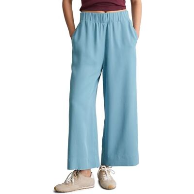 Marc O' Polo Marc OߴPolo Denim Damen Stoffhose mit elastischem Bund bequem, Blau (Blue Dawn), M Marc O' Polo Marc OߴPolo Denim Damen Stoffhose mit elastischem Bund bequem, Blau (Blue Dawn), M