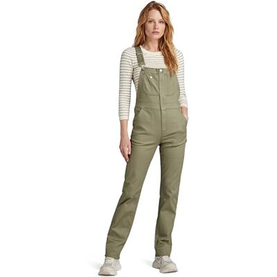G-STAR RAW Damen Slim Latzhose, Grün (shamrock D24264-C105-2199), XXS G-STAR RAW Damen Slim Latzhose, Grün (shamrock D24264-C105-2199), XXS
