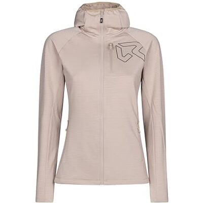 Rock Experience Damen Arrows Hoodie Woman Fleece Technisches Berg-Sweatshirt Outdoor, Beige, XS EU Rock Experience Damen Arrows Hoodie Woman Fleece Technisches Berg-Sweatshirt Outdoor, Beige, XS EU