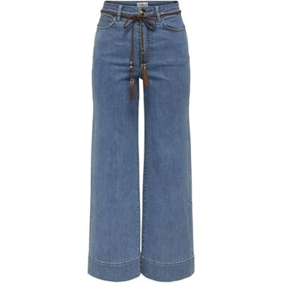 ONLY Onlmadison Hw Belt Wd CRP DNM Gua165Noos ONLY Onlmadison Hw Belt Wd CRP DNM Gua165Noos