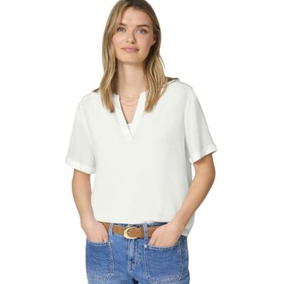 Street One Kurzarm Bluse mit Turn-Up Street One Kurzarm Bluse mit Turn-Up