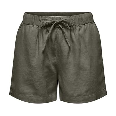 ONLY Onlgoa Mw Lin Bl Pull-Up Shorts Cc PNT ONLY Onlgoa Mw Lin Bl Pull-Up Shorts Cc PNT