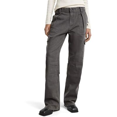 G-STAR Damen Combat Hose, Grau (Granite D25255-D730-1468), 26W / 32L G-STAR Damen Combat Hose, Grau (Granite D25255-D730-1468), 26W / 32L