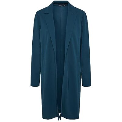 PIECES Damen Pcnula Ls Blazer Noos, Reflecting Pond, L PIECES Damen Pcnula Ls Blazer Noos, Reflecting Pond, L