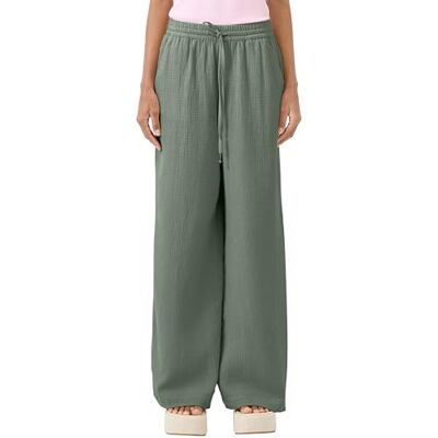 QS Damen Pants 2175399 7927 Green 42 QS Damen Pants 2175399 7927 Green 42