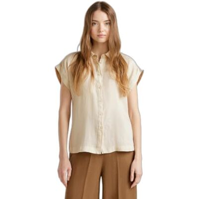 United Damen Camicia 5bmldq06v Hemd, beige, X-Large United Damen Camicia 5bmldq06v Hemd, beige, X-Large