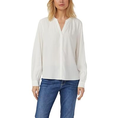 s.Oliver Weiche Viskose-Bluse mit Raffung s.Oliver Weiche Viskose-Bluse mit Raffung