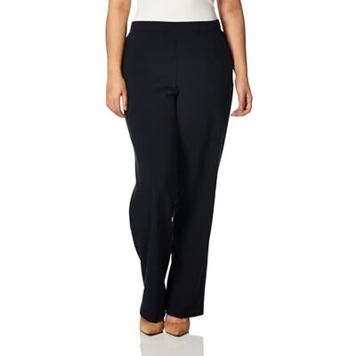 Briggs New York Damen Slimminghose mit Flacher Front Blau 38 Briggs New York Damen Slimminghose mit Flacher Front Blau 38