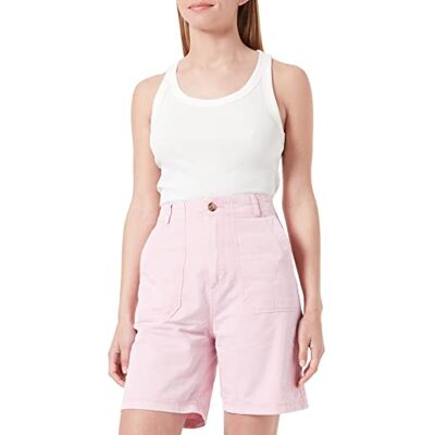 Marc O' Polo Denim Damen Tanktop mit Stretch-Anteil gerippt, Weiß (Scandinavian White), XXL Marc O' Polo Denim Damen Tanktop mit Stretch-Anteil gerippt, Weiß (Scandinavian White), XXL