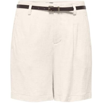 ONLY Onlsiesta Hw Belt Lin Bl Shorts PNT Noos ONLY Onlsiesta Hw Belt Lin Bl Shorts PNT Noos