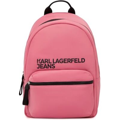 KARL LAGERFELD JEANS Damen Essential Nylon Back Pack Slate Rose One size KARL LAGERFELD JEANS Damen Essential Nylon Back Pack Slate Rose One size