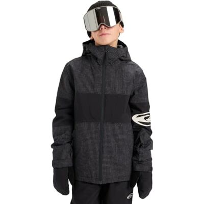 Quiksilver Snow Jacke High in The Hood Jacket Schwarz 12 Quiksilver Snow Jacke High in The Hood Jacket Schwarz 12
