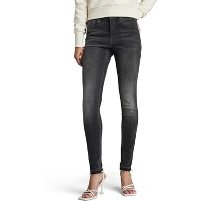 G-STAR Damen 3301 Skinny Jeans, Schwarz (worn in coal D05175-A634-B179), 27W / 28L G-STAR Damen 3301 Skinny Jeans, Schwarz (worn in coal D05175-A634-B179), 27W / 28L