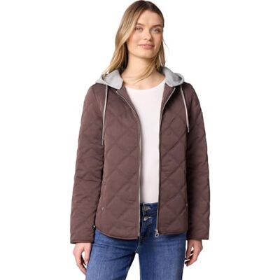 Street One Jacke mit abnehmbarer Kapuze mahogany brown 38 Street One Jacke mit abnehmbarer Kapuze mahogany brown 38