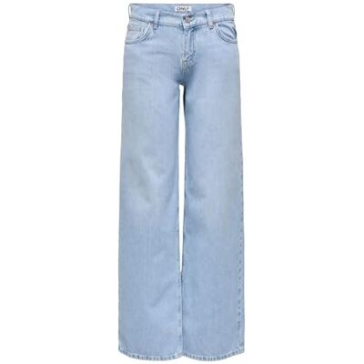 ONLY Female Jeans mit weitem Bein ONLBRENDA Niedrige Taille Gerade geschnitten Jeans ONLY Female Jeans mit weitem Bein ONLBRENDA Niedrige Taille Gerade geschnitten Jeans