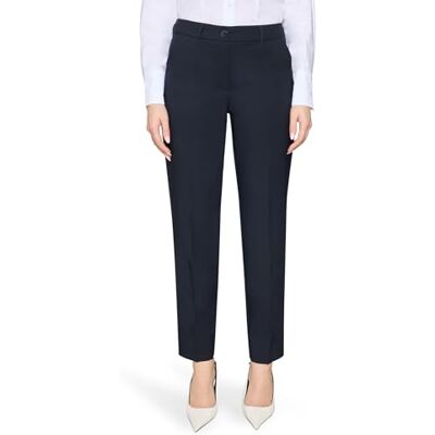 Betty Barclay Damen Businesshose mit Bügelfalte dunkelblau,36 Betty Barclay Damen Businesshose mit Bügelfalte dunkelblau,36