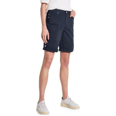 Street One Style QR Yulius Bermuda Sportive Turn up deep Blue 34 Street One Style QR Yulius Bermuda Sportive Turn up deep Blue 34