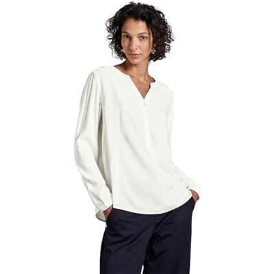 Street One Damen Style Bamika Bluse, Off White, 38 Street One Damen Style Bamika Bluse, Off White, 38