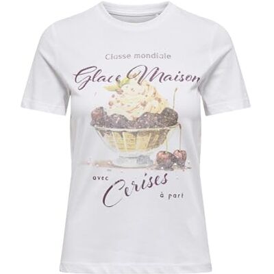 ONLY Onlkaren Reg S/S Dessert Top Box JRS ONLY Onlkaren Reg S/S Dessert Top Box JRS