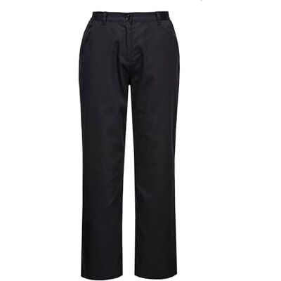 Portwest Rachel Damen-Kochhose, Größe: XL, Farbe: Schwarz, C071BKRXL Portwest Rachel Damen-Kochhose, Größe: XL, Farbe: Schwarz, C071BKRXL