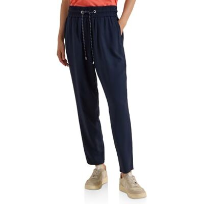 Cecil Mid Waist Slim Leg Hose im Loose Fit universal Blue M Cecil Mid Waist Slim Leg Hose im Loose Fit universal Blue M