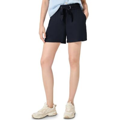 Street One Studio Mid Waist Shorts im Loose Fit Maritime Blue 42 Street One Studio Mid Waist Shorts im Loose Fit Maritime Blue 42