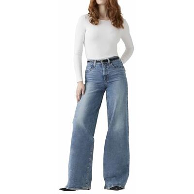 Levi's Women's Jeans 728 Hr Wide Leg, Color Sweet Success, Size 28 34 Levi's Women's Jeans 728 Hr Wide Leg, Color Sweet Success, Size 28 34