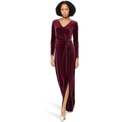 Vera Mont Damen Abendkleid Langarm 38, Wild Ruby Vera Mont Damen Abendkleid Langarm 38, Wild Ruby