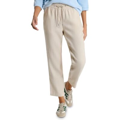Cecil Slim Leg Hose im Causal Fit aus Leinen Macadamia beige 2X Cecil Slim Leg Hose im Causal Fit aus Leinen Macadamia beige 2X