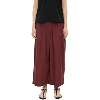 s.Oliver Damen Culotte – High Rise, Wide Leg, Popeline, mit Falten und Taschen s.Oliver Damen Culotte – High Rise, Wide Leg, Popeline, mit Falten und Taschen
