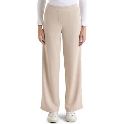 Cecil Wide Leg Hose Desert beige Melange L Cecil Wide Leg Hose Desert beige Melange L