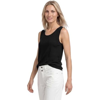 Street One Top aus Jersey mit Elastiksaum Street One Top aus Jersey mit Elastiksaum